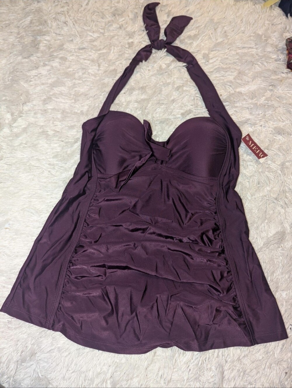 Nwt Merona Tankini Top Sz XL Last One.